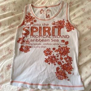 y2k summer ribbed tank top